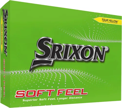 Miniatura 10 de Pelotas de golf Srixon Soft Feel Rojo (Bombshell Red)Brite Red)