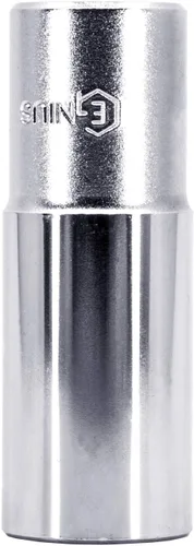 Miniatura 4 de Genius Tools 477825 1/2" Dr. 25/32" Deep Hand Socket (12 Point)