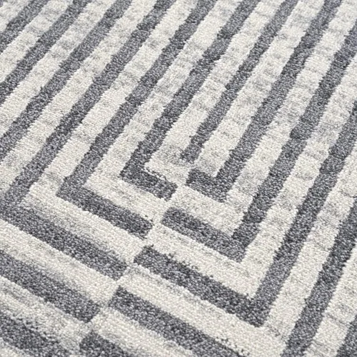 Miniatura 8 de Abani Alfombra de área, 4 x 6, colección Mist, diseño moderno de arte optativo, pelo mediano, hecho en Turquía, resistente a las manchas y al