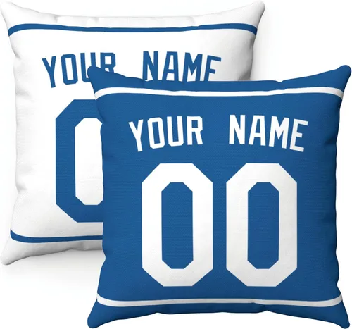 Miniatura 24 de ANTKING Paquete de 2 almohadas personalizadas con cualquier nombre y número, regalo personalizado para hombres, mujeres y niños Para Philadelphia
