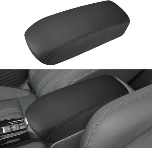 INTGET Funda de consola central para accesorios Honda HRV/HR-V 2026 2023 2024 2025 Funda protectora de tapa de caja de reposabrazos de cuero para