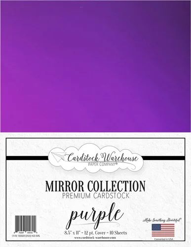 Miniatura 8 de Cardstock Warehouse - Espejo azul – 8.5 x 11 pulgadas – 12 Pt. / 270 Gsm Cartulina reflectante premium – 10 hojas