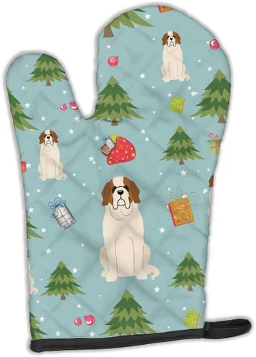 Miniatura 279 de Caroline's Treasures BB2732OVMT Dog House Collection Border Collie - Guante de horno grueso resistente al calor para sartenes calientes y horno