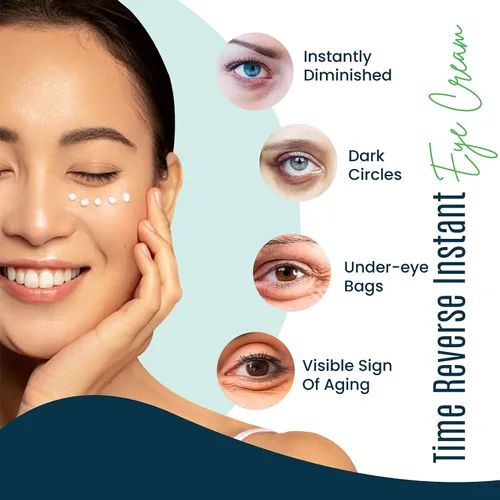Miniatura 4 de Tratamiento de ojos hinchados Time Reverse Instant Anti-aging Eye Cream Nueva fórmula avanzada - Reduce visiblemente las bolsas debajo de los ojos