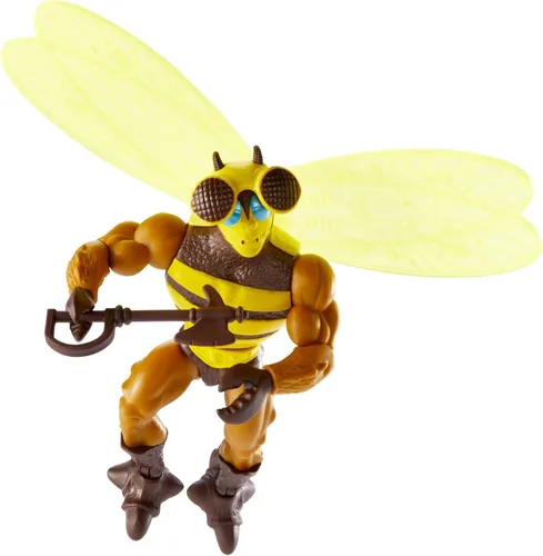 Miniatura 5 de Masters of the Universe Origins - Figura de acción Buzz-Off, figura coleccionable de MOTU de 5.5 pulgadas con accesorio