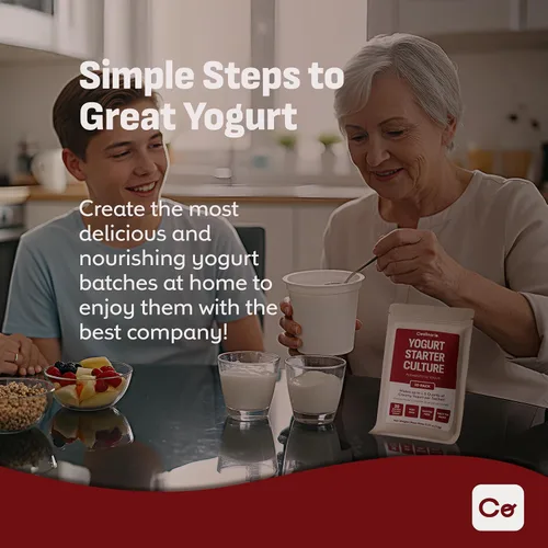 Miniatura 8 de Coolinario L Reuteri - Iniciador de yogur (paquete de 10, bolsitas de 0.05 onzas), cultivo de yogur con probióticos Lactobacillus Reuteri Cremoso