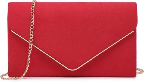 Miniatura 11 de Bolsos de mano Dasein para mujer, de ante sintética, para noche, formales para fiestas, bodas, cócteles, graduación