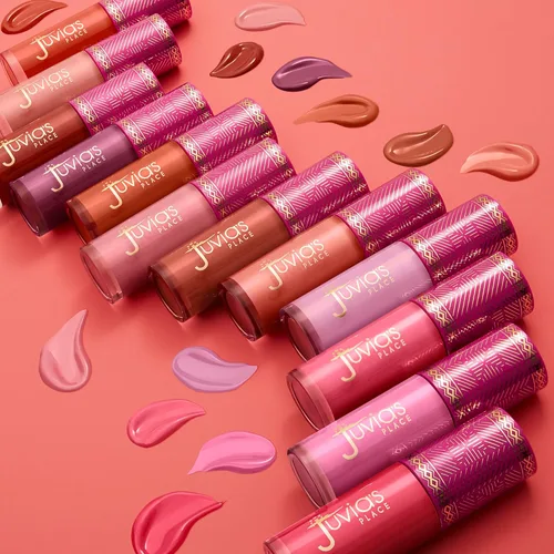 Miniatura 6 de Juvia's Place Rubor líquido coloreado BlushLily – Tinte rocío mejillas maquillaje brillo pigmento belleza duradera cosméticos suaves cremosos