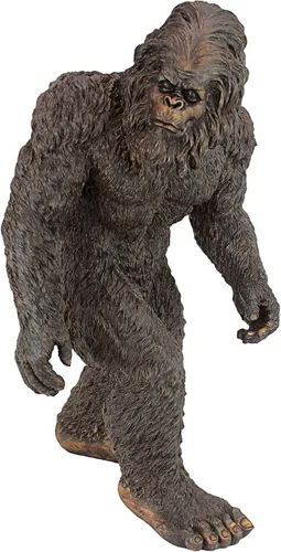 Miniatura 10 de Design Toscano yeti con sombrero de Papá Noel, divertido adorno navideño para árbol de Navidad, 5,1 cm de ancho, 2,5 cm de profundidad, 7,6 cm
