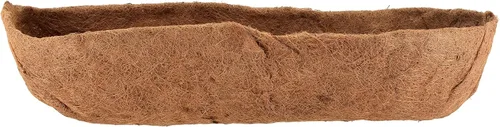 Miniatura 13 de Arcadia Garden Products - Forro de coco extra duradero 1547B de 12 pulgadas para macetas redondas colgantes, forro de repuesto de fibra de coco