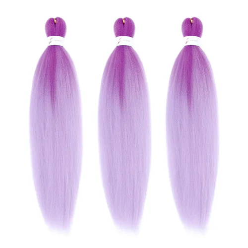 Miniatura 34 de Extensiones de cabello para trenzar preestiradas, color negro, 12 pulgadas, 8 paquetes de cabello natural para trenzar, fácil trenza, ajuste de agua