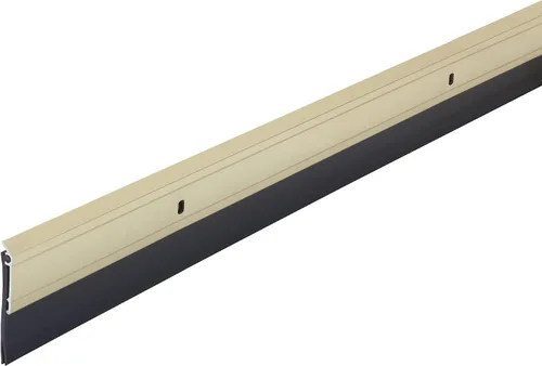 Miniatura 11 de M-D Building Products 05413 Burlete de puerta para todas las estaciones, aluminio resistente y vinilo, ideal para uso residencial y comercial, fácil