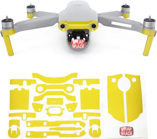Miniatura 5 de Wrapgrade Funda compatible con DJI Mavic Air 2 Color de acento A (Airforce Silver)