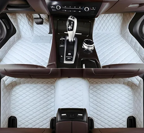 Miniatura 28 de Alfombrillas de Piso de Automóvil de Ajuste Personalizado por SARAHS - Cuero PU Impermeable de Cobertura Completa para la Mayoría de Automóviles