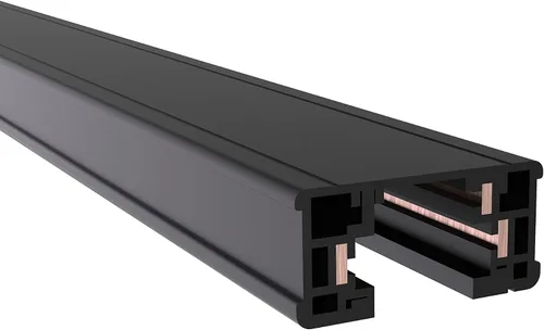 Miniatura 5 de Iluminación, pista H de 4 pies de circuito único, 120 V con 2 tapas finales en blanco, listado UL