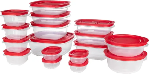 Miniatura 10 de Rubbermaid Contenedores de almacenamiento de alimentos de 42 piezas con tapas