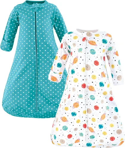 Miniatura 10 de Hudson Baby Saco de dormir unisex de algodón con manga larga para bebé, saco, manta Toile