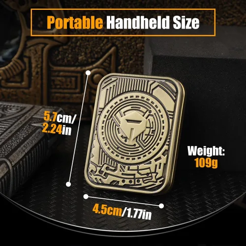 Miniatura 5 de Cool Chip Fidget Slider para niños, juguetes para ansiedad para adultos, juguetes magnéticos de metal, juguetes de escritorio, accesorios EDC