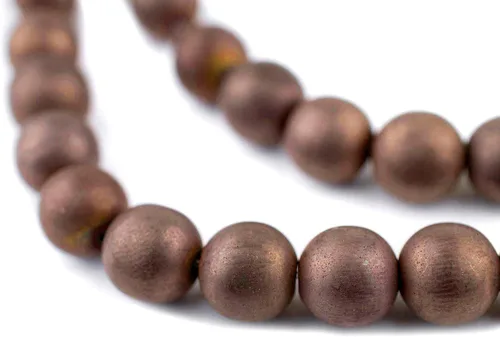 Miniatura 99 de The Bead Chest Cuentas de Jade Blanco Mate Redondas (8mm): Piedra Preciosa Orgánica Redonda Esférica de Energía con Poder de Sanación para Hacer