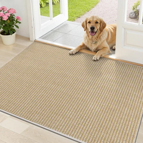 Miniatura 18 de HEBE Alfombra para Puerta Interior 20''x32'' Alfombras de Bienvenida Antideslizantes para Puerta Principal Alfombras Lavables para Zapatos Atrapa