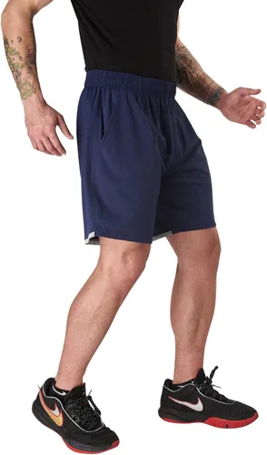 Miniatura 4 de Ultra Performance Paquete de 3 pantalones cortos de entrenamiento súper elásticos para hombre, pantalones cortos de correr para hombre, entrepierna
