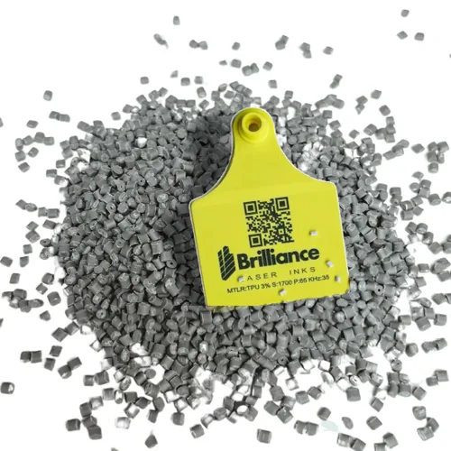 Miniatura 2 de Lazact Black - Aditivo activado por láser para piezas de plástico moldeadas, revela marcado permanente negro con láser de fibra, láser YAG, 2.2 lbs