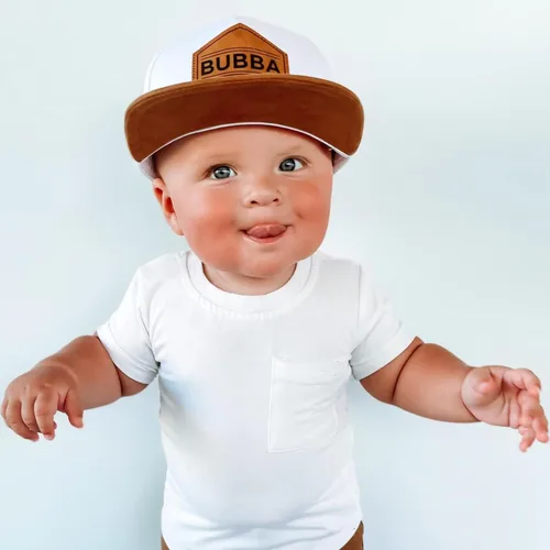 Miniatura 80 de Born to Love - Gorra de béisbol para niño y bebé con visera, en color blanco y azul