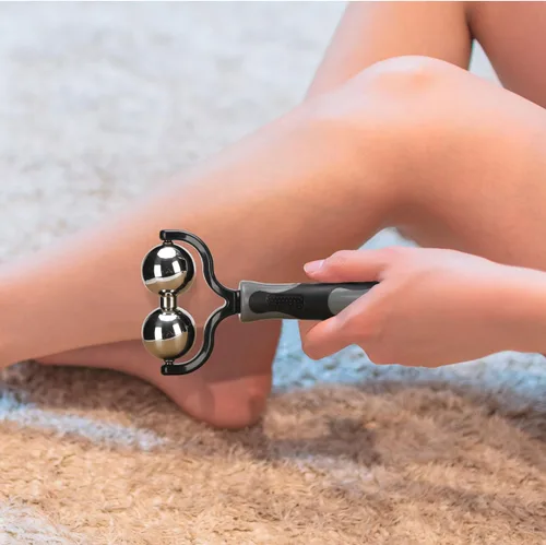 Miniatura 7 de Nobility Rodillo de bola de masaje: hielo frío y caliente para el tejido profundo y el dolor muscular para aliviar la rigidez y el estrés, cuerpo