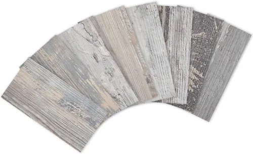 Miniatura 23 de Yipscazo Azulejo de pared compuesto de PVC 3D de 3 x 6 pulgadas para despegar y pegar en azulejos para cocina, baño, lavandería, chimenea