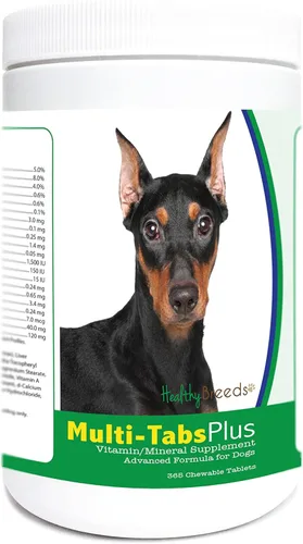 Miniatura 346 de Healthy Breeds American Staffordshire Terrier Multi-Tabs Plus tabletas masticables 180