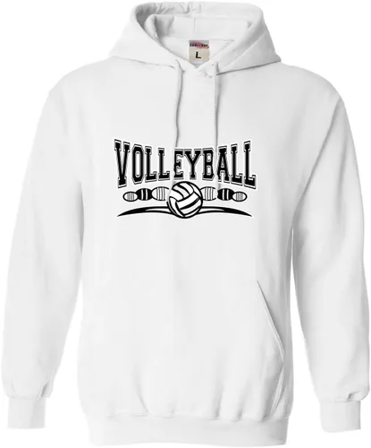Miniatura 21 de Go All Out Sudadera con capucha para hombre y mujer con diseño fresco de voleibol