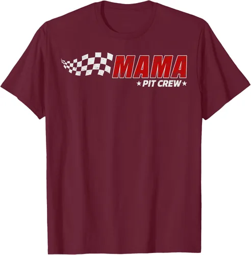 Miniatura 16 de Mama Pit Crew Race Car Birthday Family Matching Pit Crew Camiseta