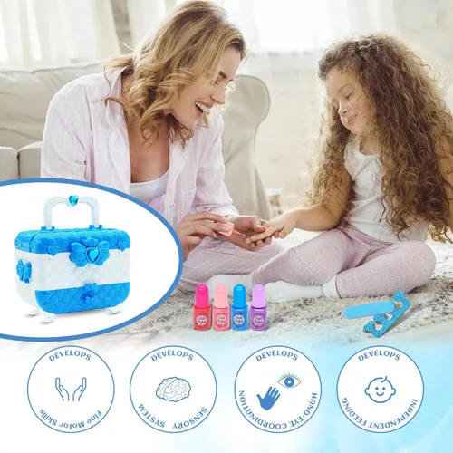 Miniatura 2 de Juegos de maquillaje para niñas – Maquillaje para niños de 8 a 12 años, Maquillaje para Niñas, kit de maquillaje de juego, los mejores juguetes