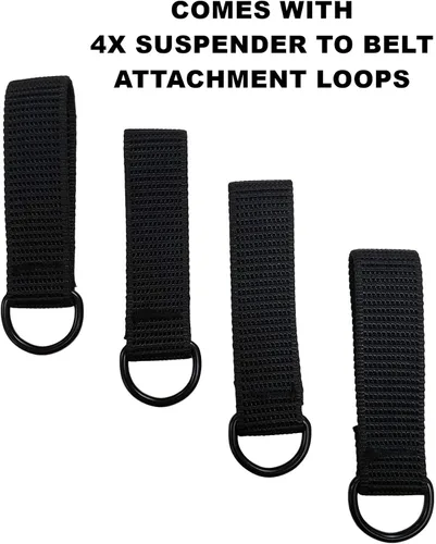 Miniatura 3 de TradeGear Part #SZB - Combo de cinturón y bolsa de electricista – Cinturón de herramientas para electricistas resistente diseñado para mayor