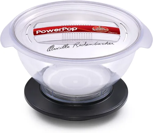 Miniatura 2 de Presto 04830 PowerPop Microondas Multi-Popper, Negro