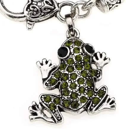 Miniatura 2 de Inspired Silver - Pulsera de plata con dije personalizado y circonitas cúbicas.