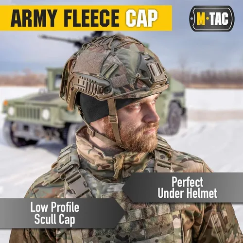 Miniatura 3 de M-Tac Watch Cap Fleece Mens Winter Hat Military Tactical Skull Cap Beanie