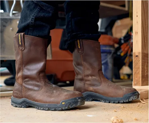 Miniatura 2 de CAT Botas de trabajo con puntera de acero Drawbar para hombre