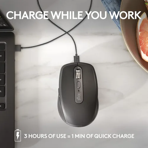 Miniatura 10 de Logitech MX Keys Mini teclado + mouse inalámbrico MX Anywhere 3S - Escritura fluida, teclas retroiluminadas, desplazamiento rápido, USB-C