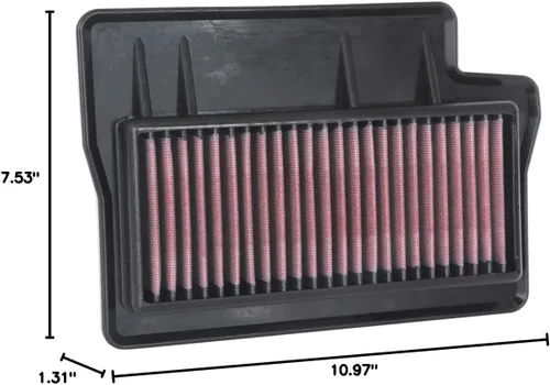 Miniatura 11 de K&N Filtro de aire del motor: alto rendimiento, premium, filtro de aire Powersport: compatible con YAMAHA MT-09/MT-09 SP 2021; MTT9GT Tracer 9 GT