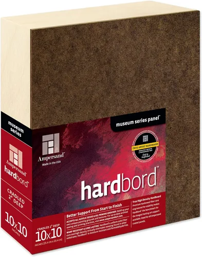 Miniatura 9 de Ampersand Art Supply Panel de Pintura de Madera Dura: Serie Museum Hardbord, 11" x 14", Perfil Plano de 1/8 Pulgada Perfil plano de 1/8 pulgadas