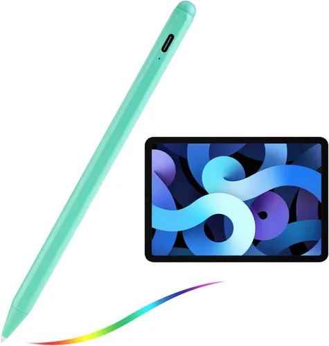 Miniatura 10 de Lápiz capacitivo para iPad Air de 5ª/4ª generación de 10.9 pulgadas con rechazo de palma, bolígrafo activo POM de punta fina de 0.069 pulgadas