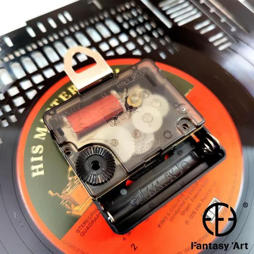 Miniatura 4 de Fotografía Disco de vinilo Reloj de pared Decoración del hogar Obturador Lente Cámara de película Digital Retro Sesión de fotos Arte Fotógrafo Reloj