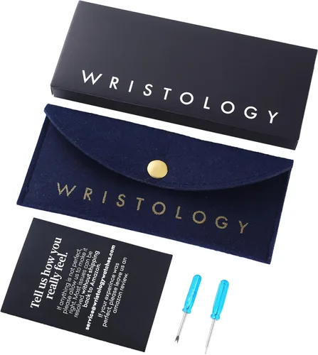 Miniatura 8 de Wristology Reloj ovalado para mujer, estilo vintage, banda intercambiable, ajustable, fácil de leer, analógico
