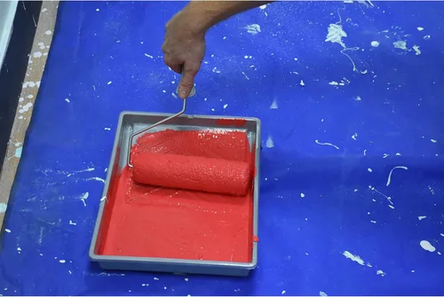 Miniatura 4 de ROLLINGDOG Paño de pintura – Paño de pintura resistente y reutilizable para pintura, muebles y protección del suelo