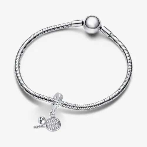 Miniatura 3 de YSAHan Abalorio deportivo con diseño de tenis y béisbol, para pulsera Pandora