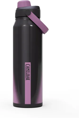 Miniatura 32 de CamelBak Thrive Chug - Botella de agua aislada de acero inoxidable, color negro, 20 onzas
