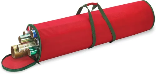 Miniatura 2 de Whitmor Organizador de papel de regalo para Navidad para rollos de 30" de papel de regalo