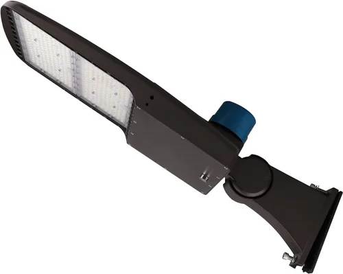 OSTEK Luz LED de estacionamiento de 300 W, 5000K 42000LM luz LED para caja de zapatos con fotocélula del atardecer al amanecer, iluminación de área