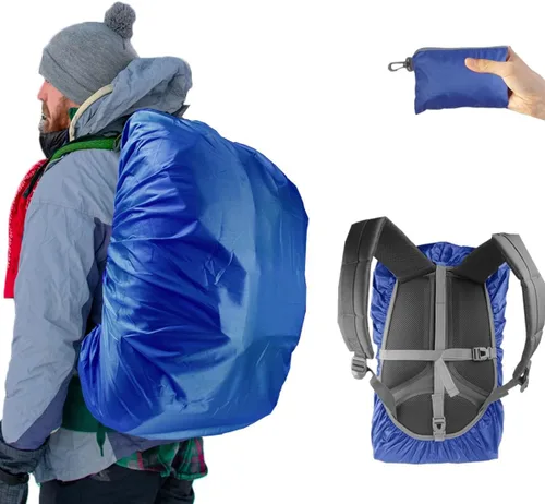 Miniatura 13 de Frelaxy - Funda impermeable para mochila, nivel de impermeabilidad de 10000 mm, estructura multicapa ultrarresistente mejorada, correa con hebilla